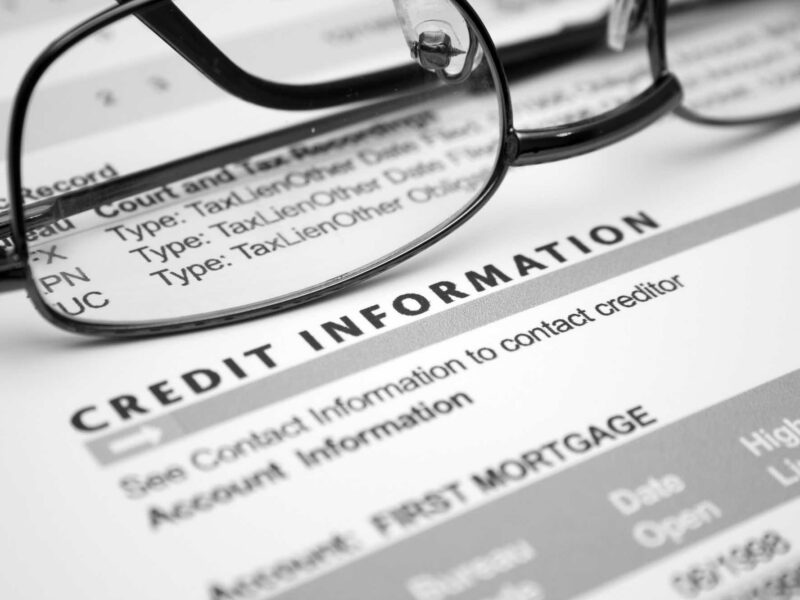 Credit information representing credit report