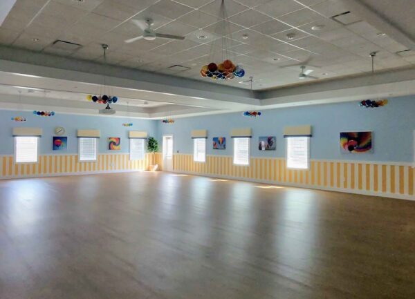 One of the recreation rooms at the Blanchard Recreation Center One of the recreation rooms at the Blanchard Recreation Center