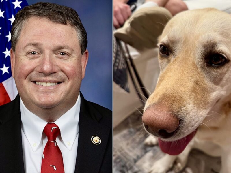 Randy Fine and Dog