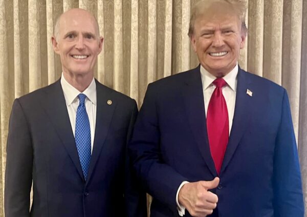 Rick Scott and Donald Trump Rick Scott and Donald Trump