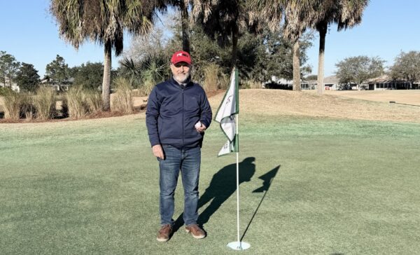 Robert Gatelein scored the lucky ace on Super Bowl Sunday Robert Gatelein scored the lucky ace on Super Bowl Sunday