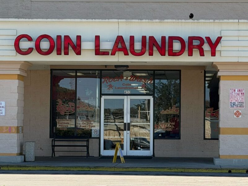 Rock Wash laundrymat 460 West Gulf Atlantic Highway in Wildwood