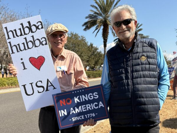 There were messages of love at the event