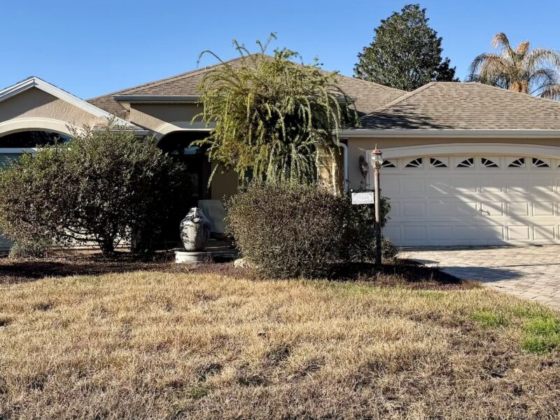 This home at 17245 SE 85th Willowick Circle in the Village of Briar Meadow has been abandoned