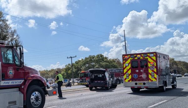 First responders at the scene of a multi vehicle accident in Fruitland Park on Saturday, March 7. First responders at the scene of a multi vehicle accident in Fruitland Park on Saturday, March 7.