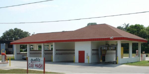 The property operated as Quality Car Wash for many years before it shut down and was eventually purchased in 2019. The property operated as Quality Car Wash for many years before it shut down and was eventually purchased in 2019.