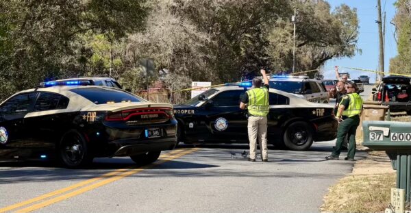 The Florida Highway Patrol had Rolling Acres Road blocked off during the investigation