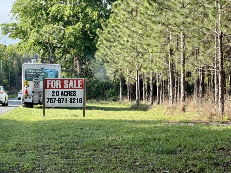 The Town of Lady Lake is interested in purchasing this acreage on Rollnig Acres Road