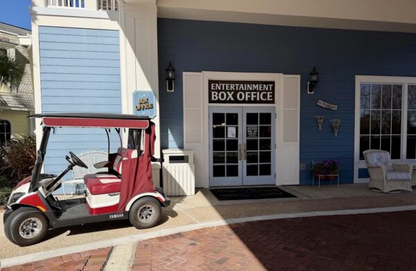 This Villager found some VIP parking when shopping for tickets to a show in The Villages This Villager found some VIP parking when shopping for tickets to a show in The Villages