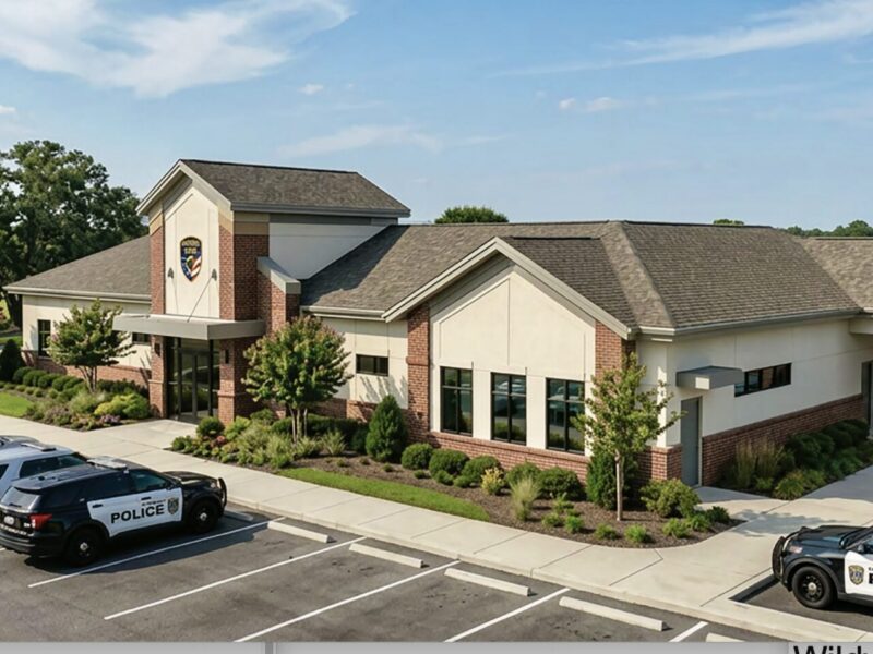 This is a rendering of the Wildwood Police Department substation to be built to serve the Eastport and Middleton sections of Wildwood