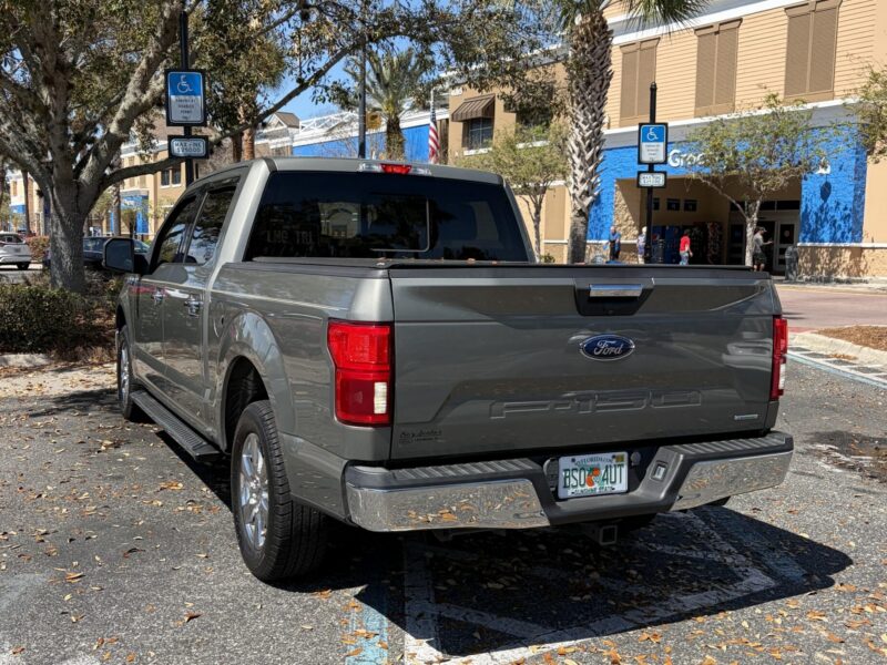 This truck engaged in some Bad Parking at Walmart at Buffalo Ridge Plaza in The Villages.