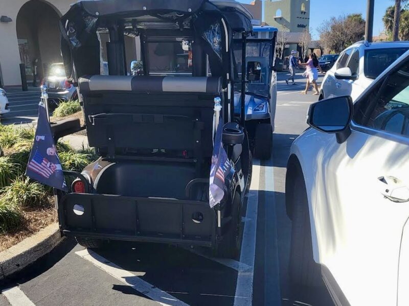 Two golf carts featured image