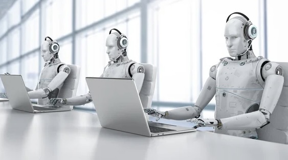 Artificial intelligence answering phones
