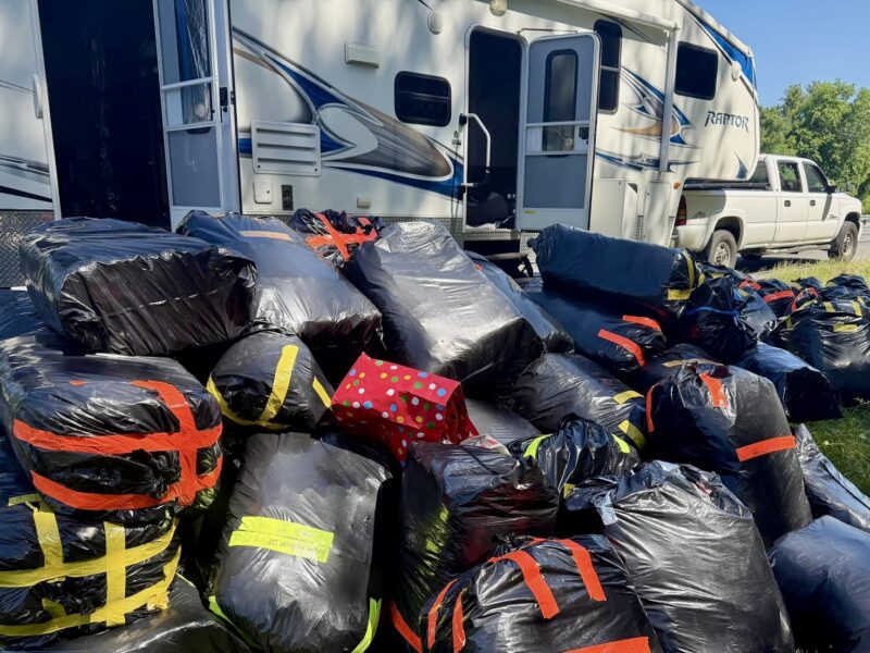 Bags containing marijuana were found in the camperjpg 2