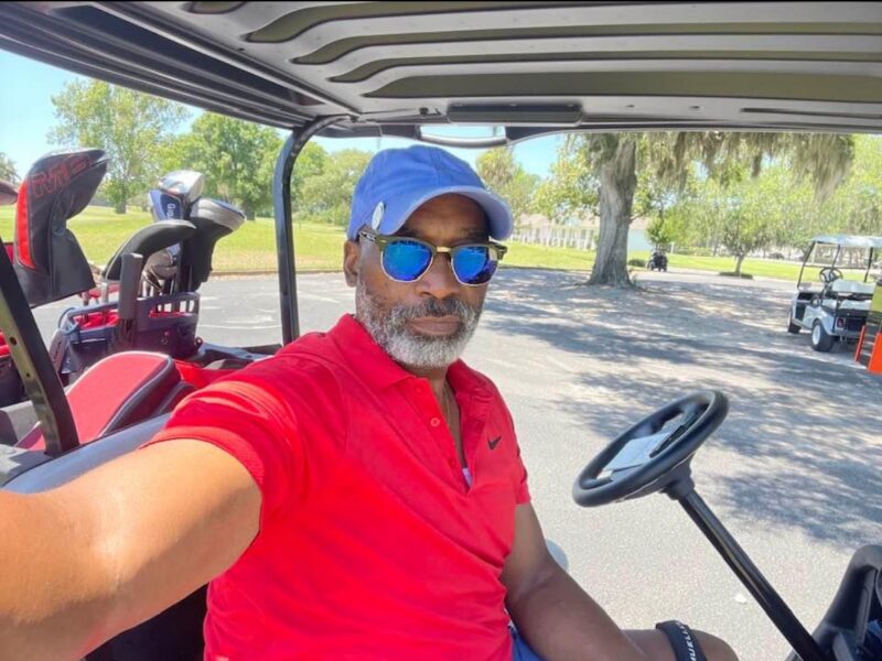 Leslie Williams posted this photo of himself on his social media