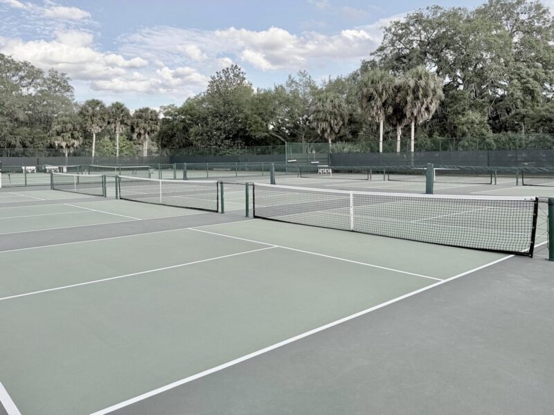 Pickleball Courts at La Hacienda Recreation Center