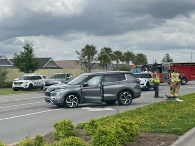 The airbag deployed in this vehicle in the crash.