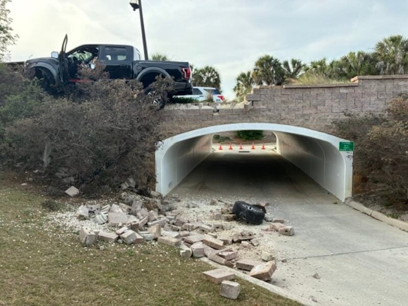 Pickup driver sentenced in crash that damaged golf cart tunnel