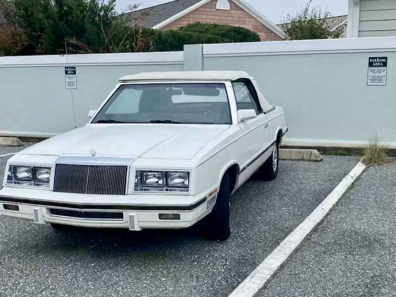 This abandoned car has been parked in the guest parking area at Creekside Landing