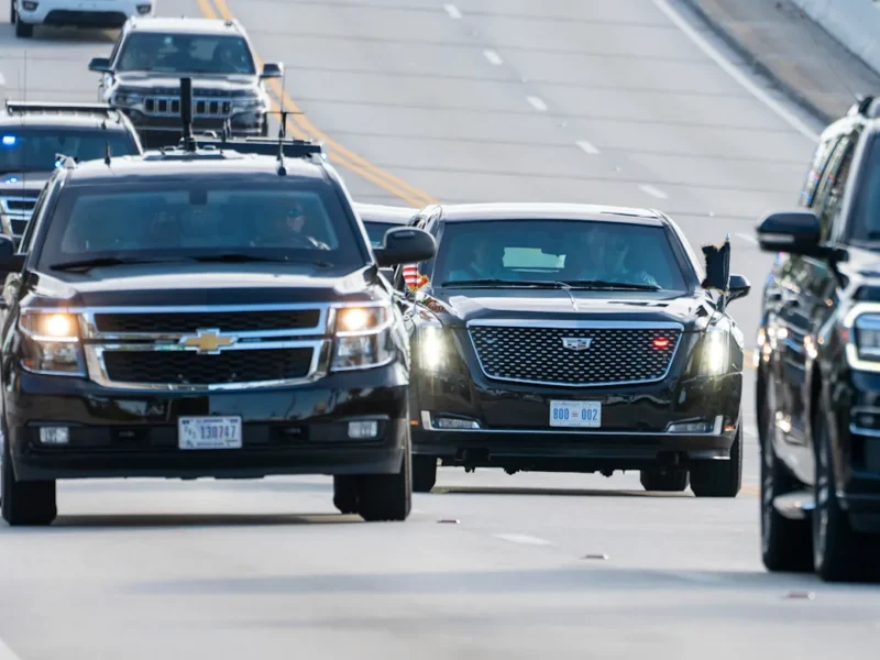 Trump Motorcade