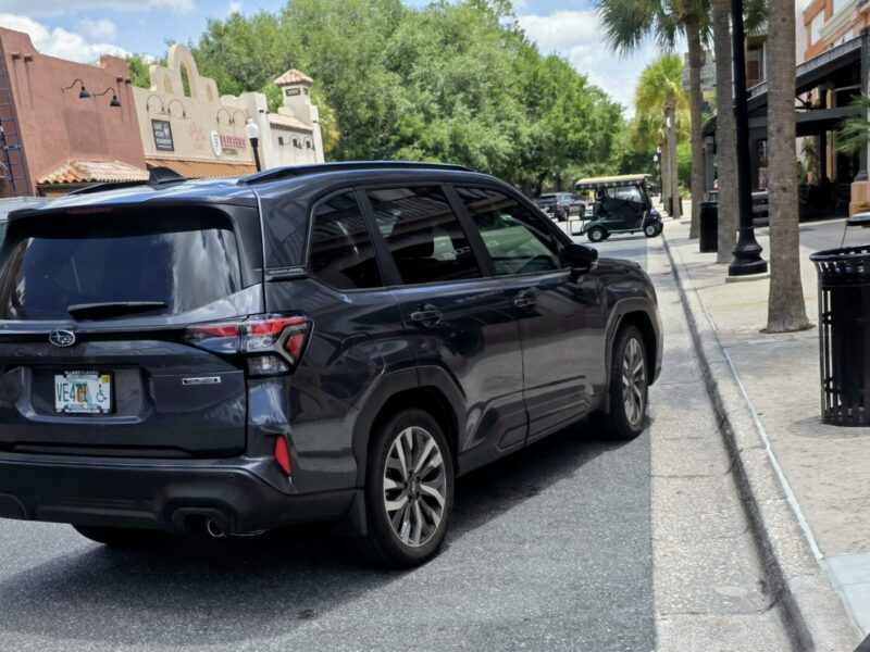 It s hard to understand what was going through this motorist s head when parking this vehicle at Spanish Springs Town Square