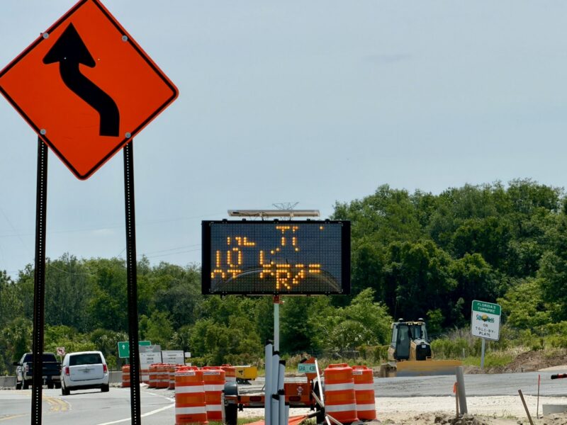 Motorists will be getting used to a newly constructed section of County Road 470 near Middleton 2