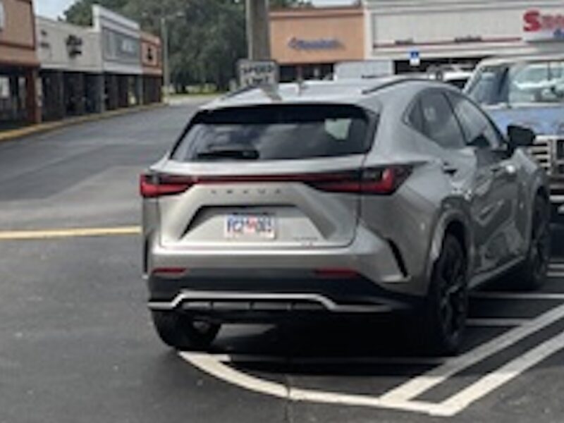 A member of the Parking Patrol documented this Bad Parking at the Save A Lot shopping centerr in Wildwood