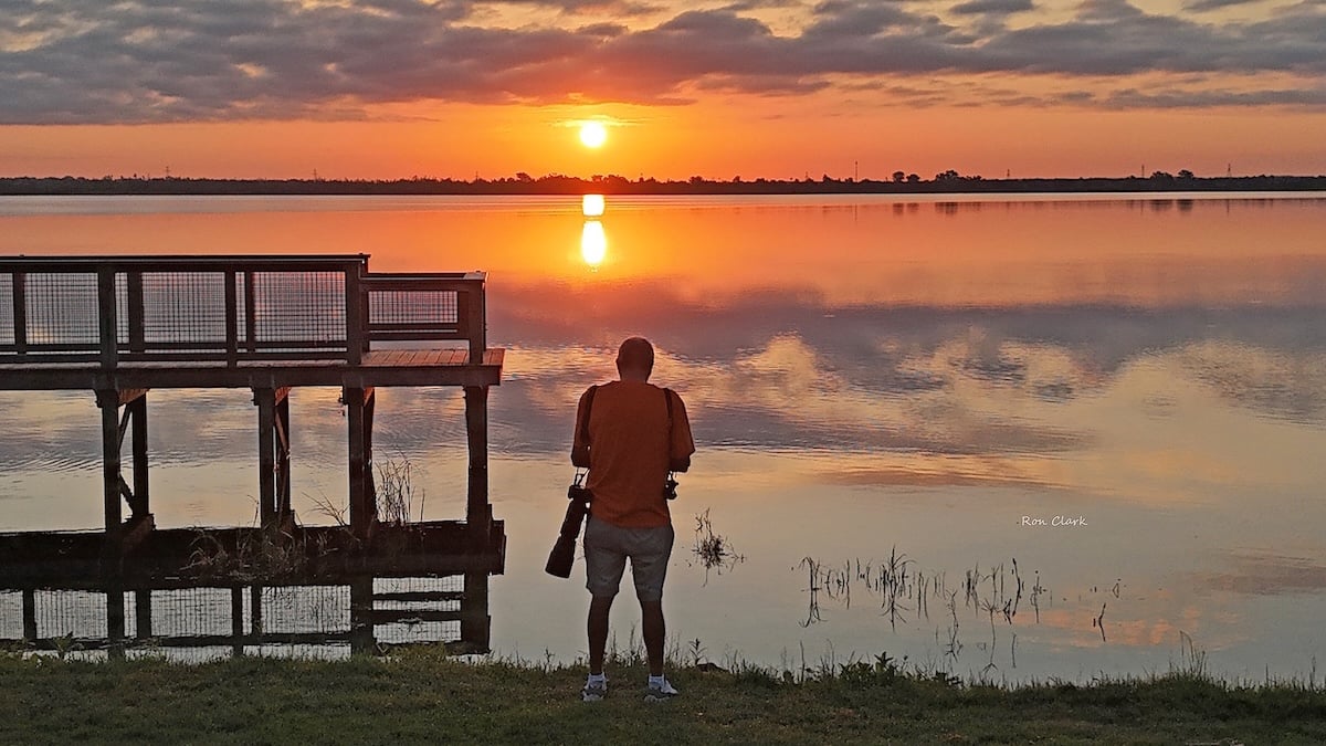 Beautiful morning sunrise view at Lake Deaton Park Beautiful morning sunrise view at Lake Deaton Park