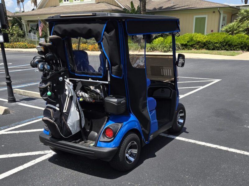 Golf cart Bad Parking