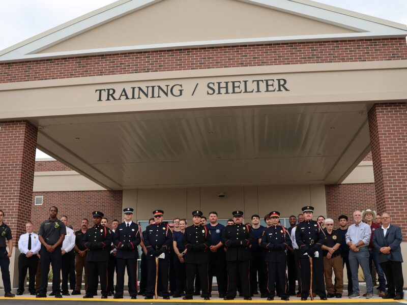 Joint Training Facility Group Photo Outside