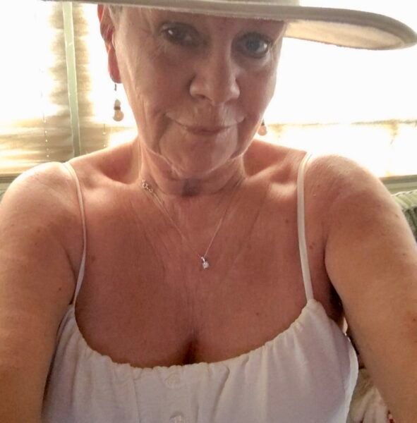 Sheila Pavelek posted this photo of herself on social media Sheila Pavelek posted this photo of herself on social media