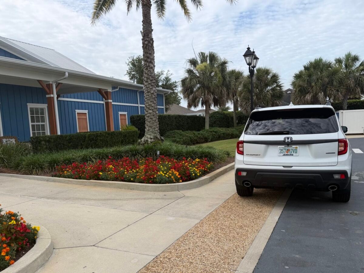Preferred parking for pitstop at Manatee Recreation Center