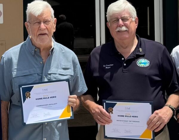 Two local officials honored with Home Rule Hero Awards