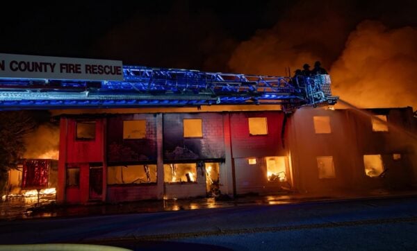 Calls to 911 alerted emergency response to the fire in Weirsdalae Calls to 911 alerted emergency response to the fire in Weirsdalae