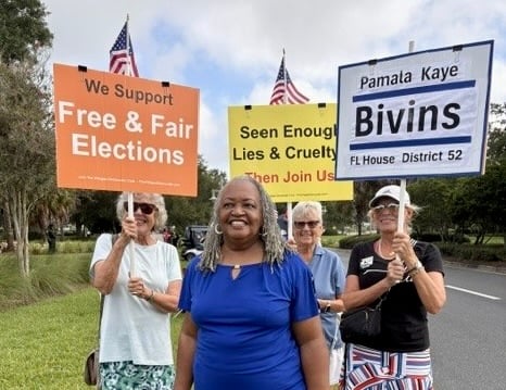 Former Wildwood Commissioner Pamala Bivins is running for office Former Wildwood Commissioner Pamala Bivins is running for office