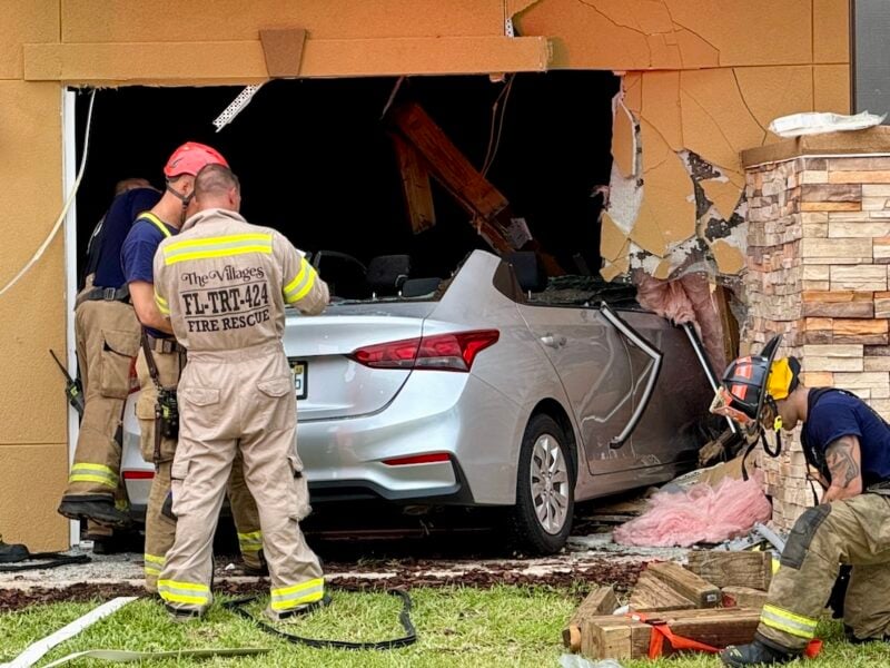 Villager who crashed into retirement center had reportedly been drinking
