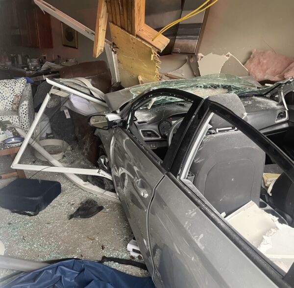 The driver had to be extricated from the vehicle The driver had to be extricated from the vehicle