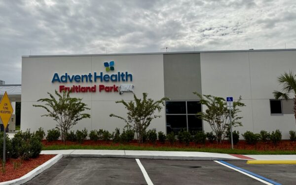 The new AdventHealth ER facility is located on County Road 466, not far from Colony Plaza in The Villages The new AdventHealth ER facility is located on County Road 466, not far from Colony Plaza in The Villages