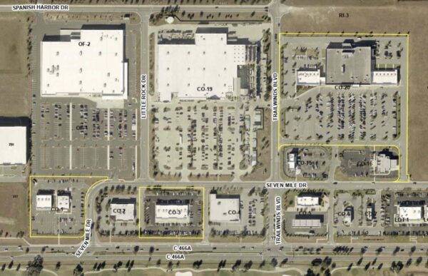 The three parcels sold to Publix within the Trailwinds Plaza The three parcels sold to Publix within the Trailwinds Plaza