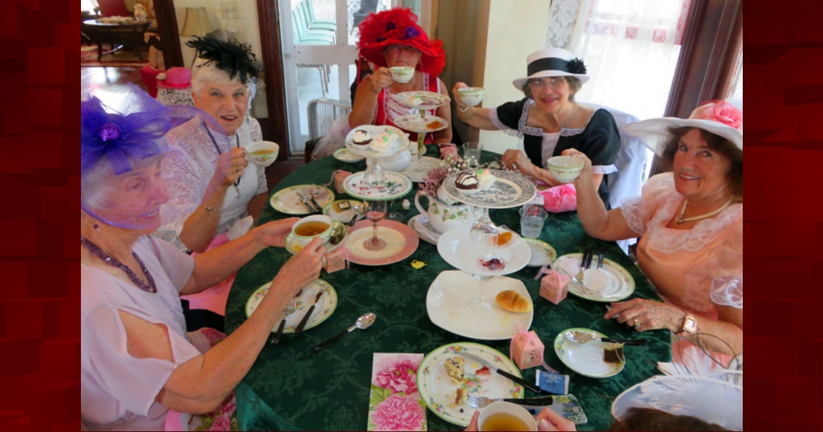The Villages Victorian Tea Hats Club 